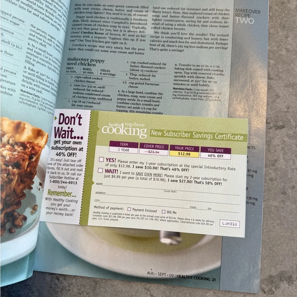 Taste of Home Healthy Cooking Real Comfort Guilt Free 211 Mouthwatering Recipes